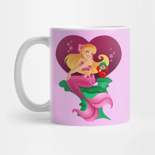 Pink Pearl Mermaid Mug